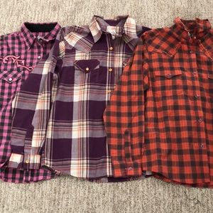 Girls Western Shirt Set